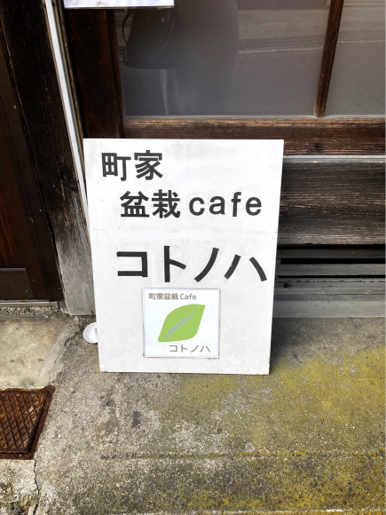 町家盆栽Cafe　コトノハ_e0292546_01344291.jpg