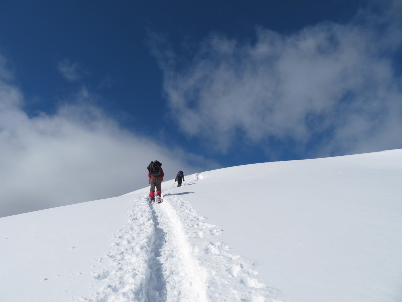 雪原が美しい　大日ｹ岳 (1,708.9M)       登頂 編_d0170615_09191329.jpg