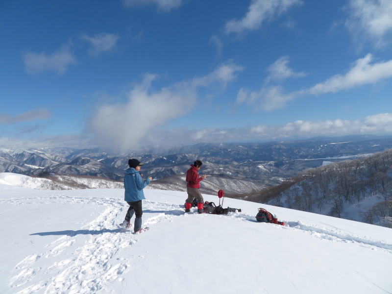 雪原が美しい 大日ケ岳 (1,708.9M) 登頂 編_d0170615_09194127.jpg