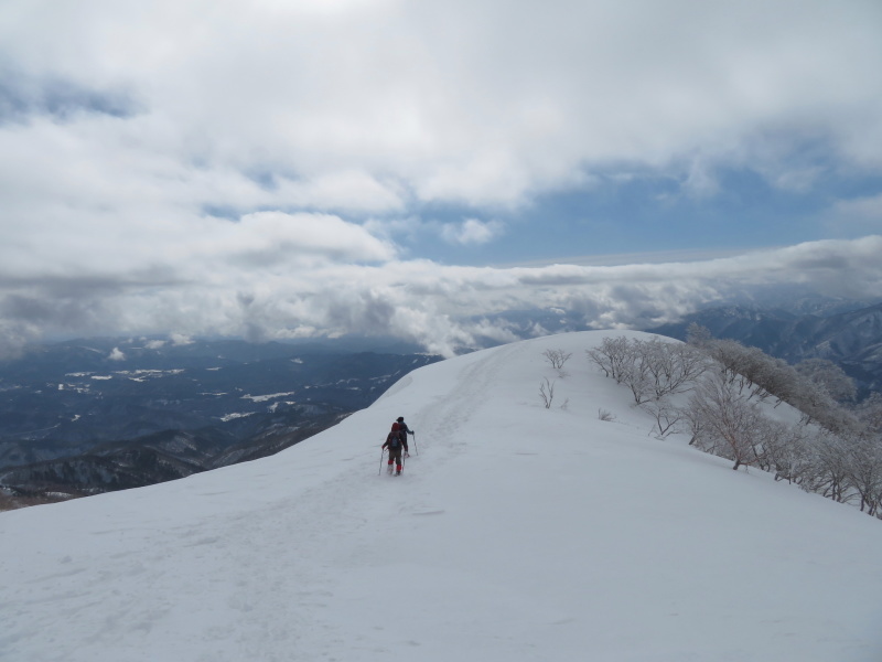 雪原が美しい 大日ケ岳 (1,708.9M) 登頂 編_d0170615_09203703.jpg