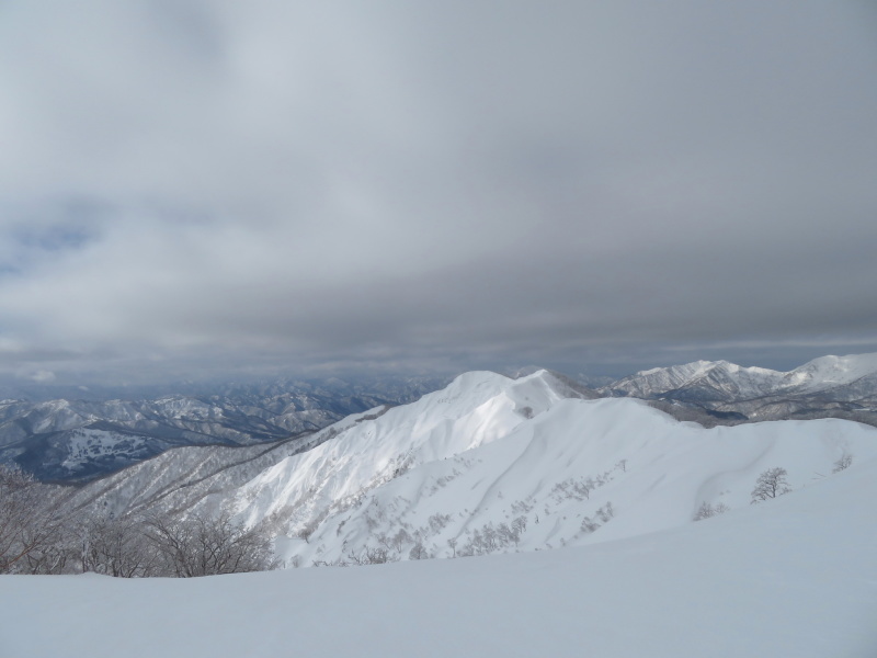 雪原が美しい 大日ケ岳 (1,708.9M) 登頂 編_d0170615_09204624.jpg