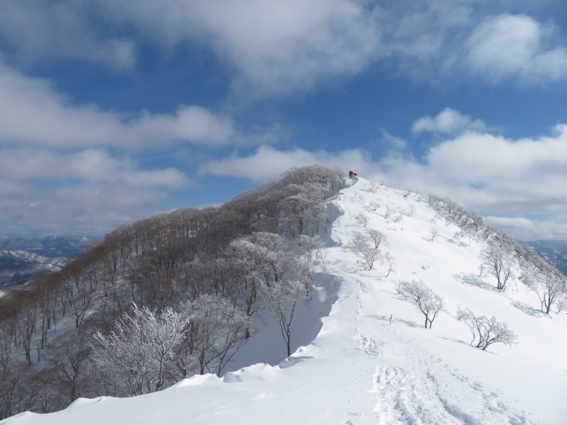 帰りも樹氷が美しかった 大日ケ岳 (1,708.9M) 下山 編_d0170615_19261358.jpg