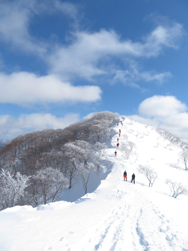 帰りも樹氷が美しかった　大日ｹ岳 (1,708.9M)    下山 編_d0170615_19262535.jpg