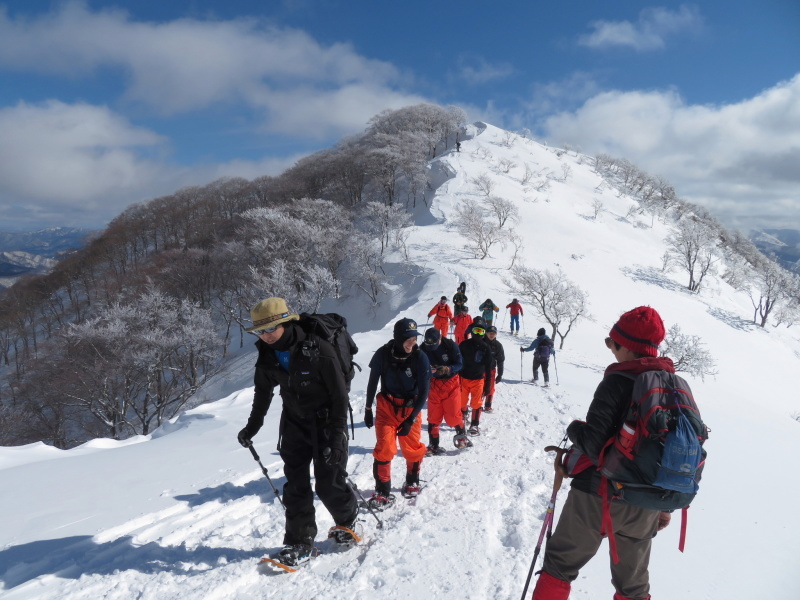 帰りも樹氷が美しかった　大日ｹ岳 (1,708.9M)    下山 編_d0170615_19263562.jpg