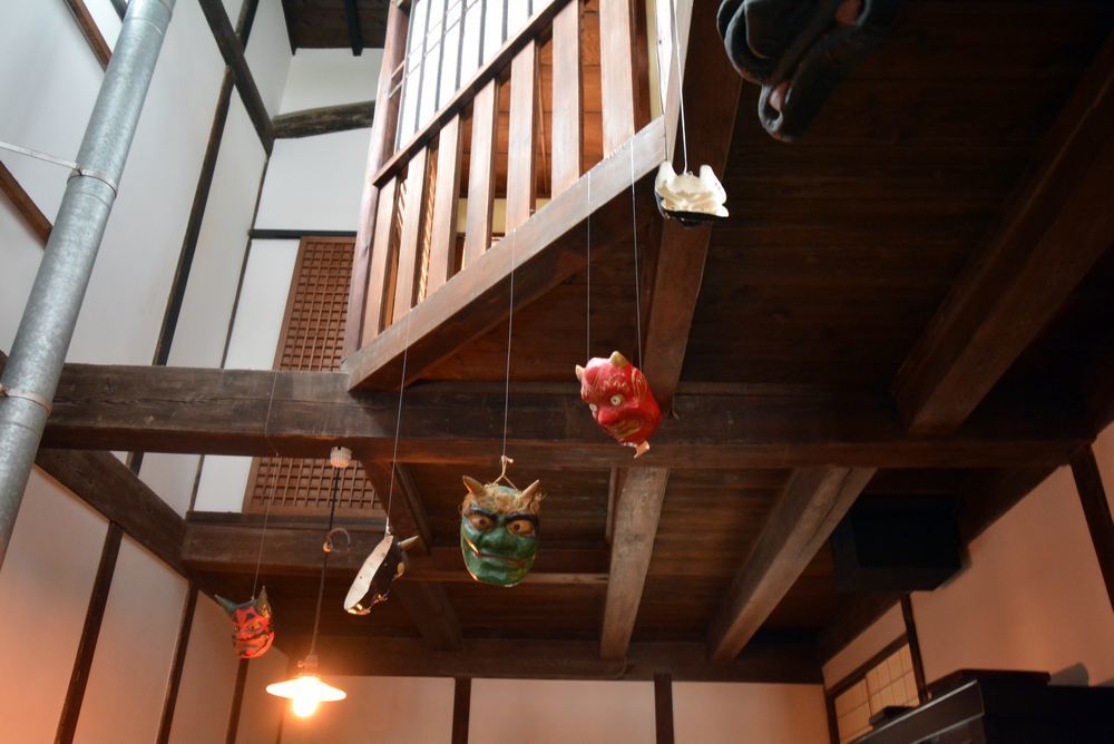 東松家住宅 鬼の面_e0373930_19404605.jpg