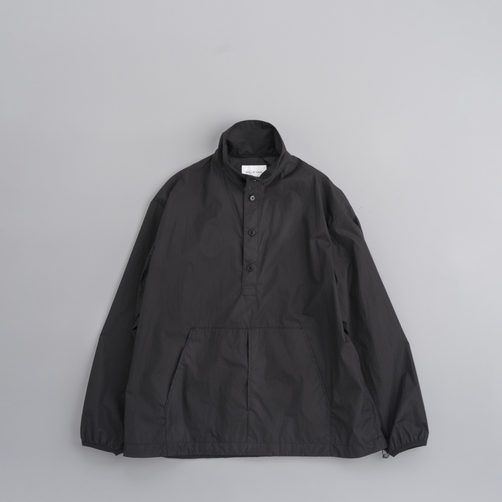 STILL BY HAND Micro Ripstop Nylon Anorak (Black)_d0120442_16495850.jpg