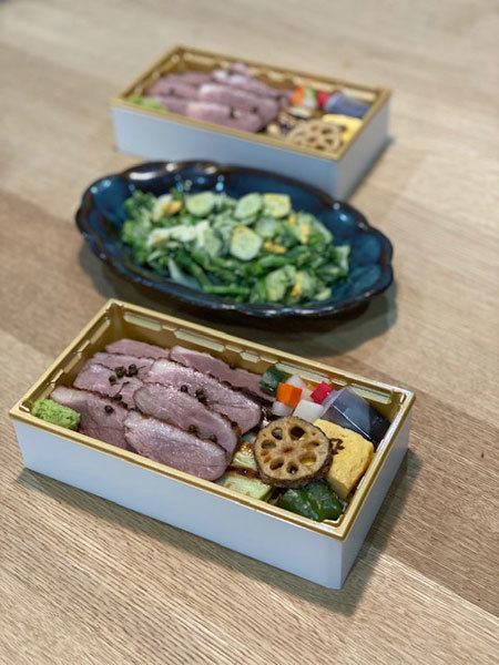 金沢 昭和町 たまや 鴨ねぎ弁当 をテイクアウト きわめればスカタン