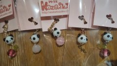 アトリエKozaikuさん ガラスパンダチャーム通販致します2月28日迄受付です_d0322493_22165106.jpg