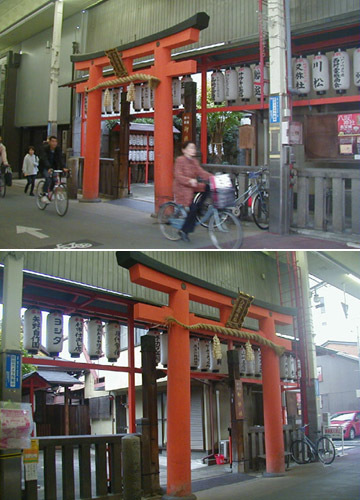●神社の造形―八坂神社御供社、杉春大神_d0053294_00413201.jpg