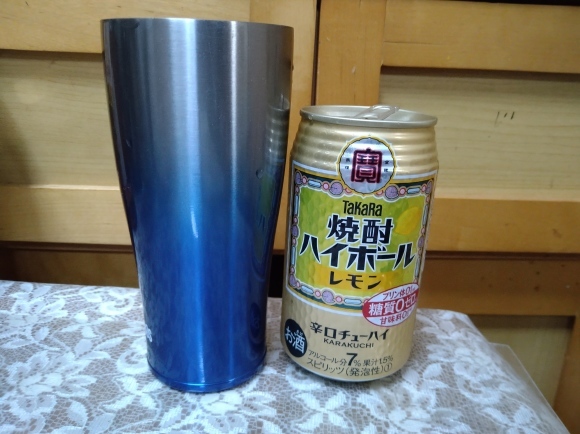 2/21 サッポロ×ファミマ 開拓使麦酒仕立て、Takara焼酎ハイボールレモン、牛カルビ焼肉重＠自宅_b0042308_23350261.jpg