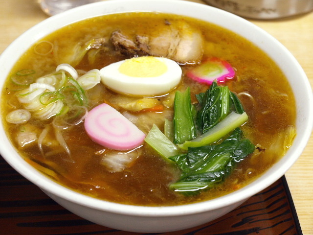 お食事処 なかつ川 その13 (みそ広東麵・小チャーハン)_d0153062_20564459.jpg