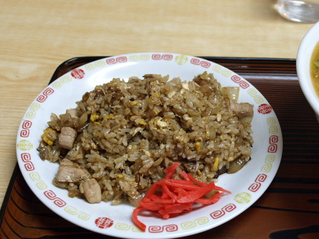 お食事処 なかつ川 その13 (みそ広東麵・小チャーハン)_d0153062_20573932.jpg