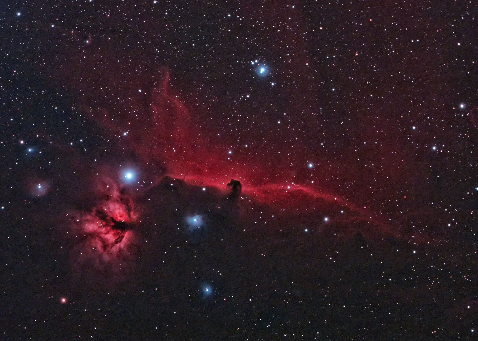 馬頭星雲再処理 お手軽天体写真