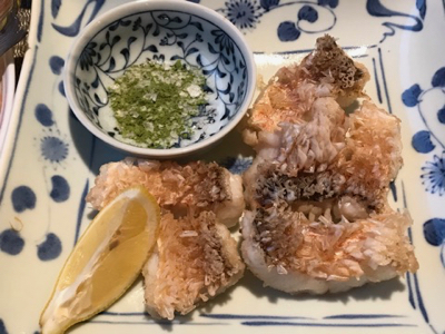甘鯛の松笠揚げ やせっぽちソプラノのキッチン２