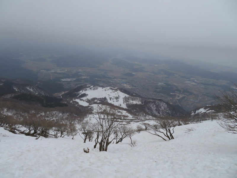 雪の 伊吹山 (1,377.3M) 下山 編_d0170615_19090919.jpg