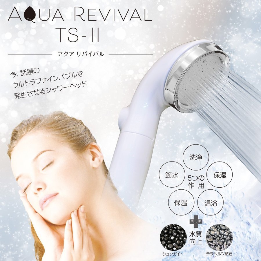 ウルトラファインバブル(ナノバブル) シャワーヘッド アクアリバイバルTS-2_a0056934_13422279.jpg