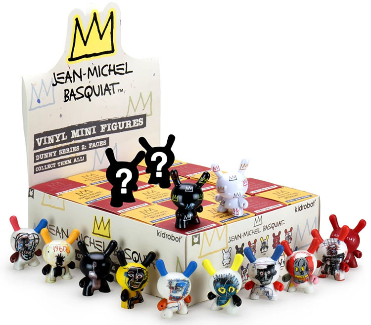 Basquiat Faces Dunny Mini Series_e0118156_10360797.jpg