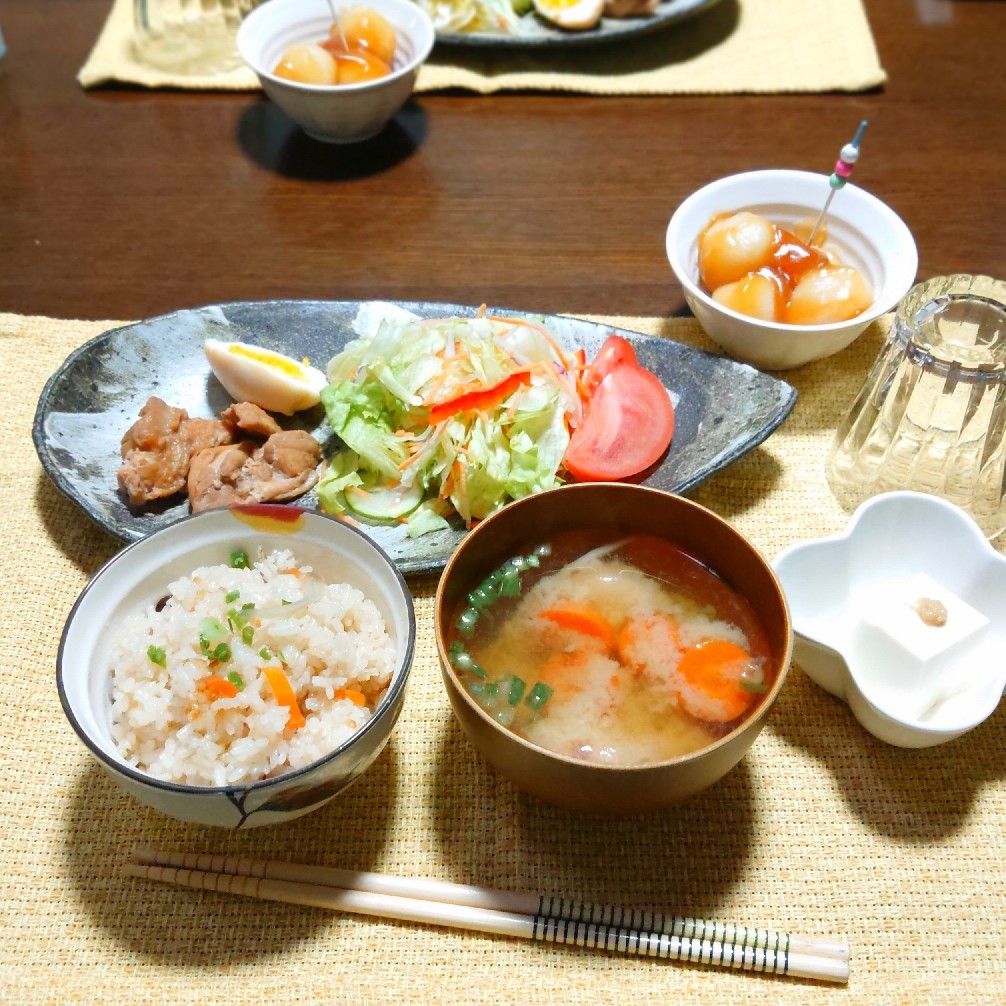 献立 朝食 炊き込みご飯 マイニチが宝箱