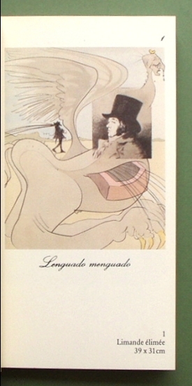 サルバドール・ダリの版画集図録「Les Caprices de Goya de サルバドール・ダリの版画集図録「Les Caprices de Goya de