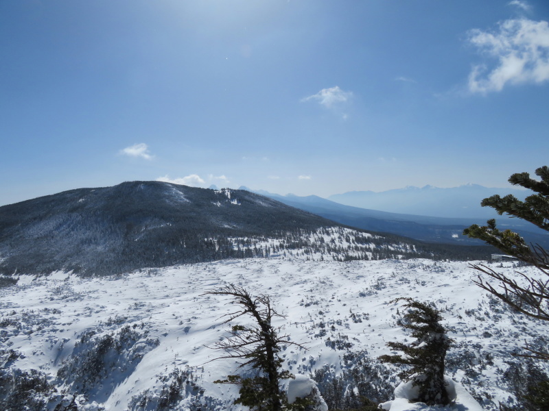 坪庭が美しい　北横岳 から  縞枯山 (2,403M) に向かう_d0170615_19510622.jpg