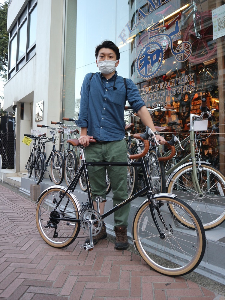 2月23日　渋谷　原宿　の自転車屋　FLAME bike前です_e0188759_18190617.jpg