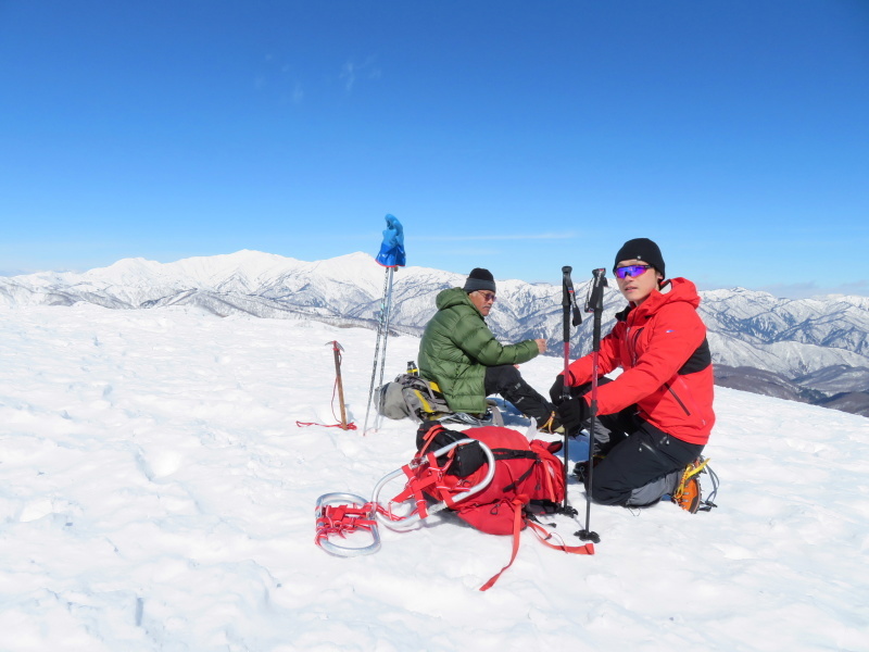 快晴の　大日ｹ岳 (1,708M)     登頂 編_d0170615_21525165.jpg