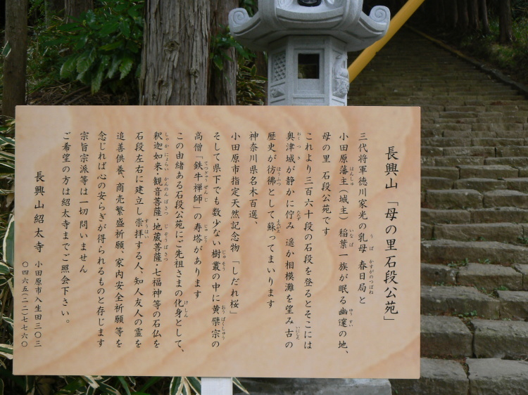 2007/3/31【神奈川県小田原花見】幽邃の長興山しだれ桜と玉宝寺五百羅漢【春日局の小田原墓】_b0116271_20365334.jpg