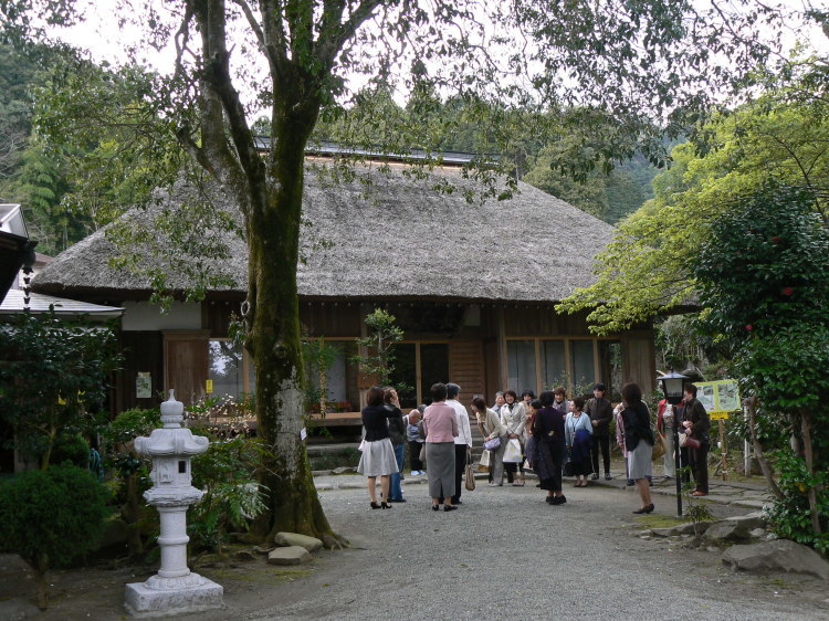 2007/3/31【神奈川県小田原花見】幽邃の長興山しだれ桜と玉宝寺五百羅漢【春日局の小田原墓】_b0116271_21391177.jpg