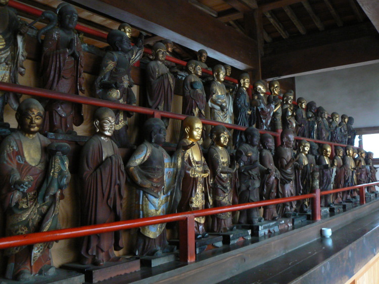2007/3/31【神奈川県小田原花見】幽邃の長興山しだれ桜と玉宝寺五百羅漢【春日局の小田原墓】_b0116271_21594578.jpg