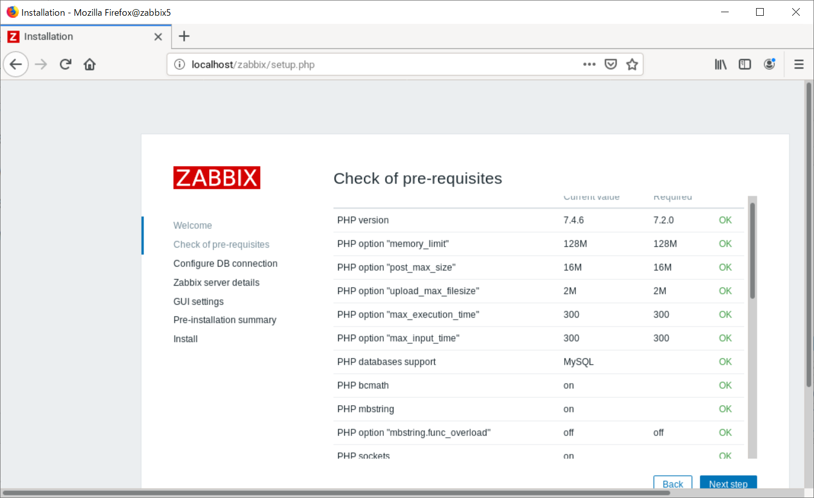 Zabbix 5.2 on openSUSE Leap 15.2 Install_a0056607_13253426.png