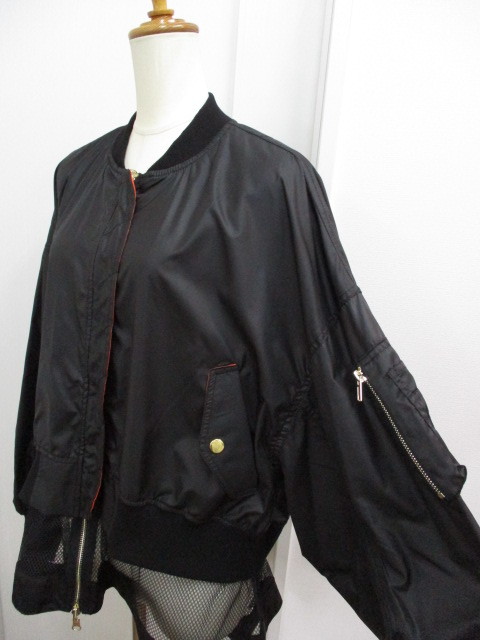 Risley リズレー メッシュリバーシブルブルゾン☆アウター ジャケット リズレー Risley /メッシュリバーシブルブルゾン : dimanche