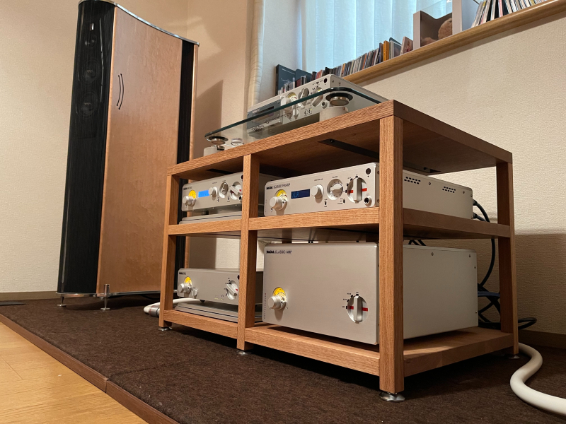 SOUNDPIT：オリジナルオーディオラックの納品 : 僕たちの