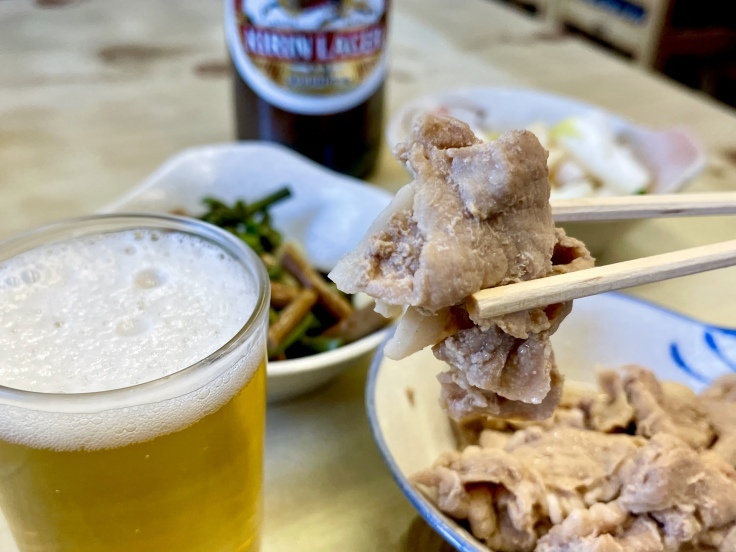 部活後の ビール&鍋焼きうどん♪@ふたばや(八王子)_c0212604_12243838.jpeg