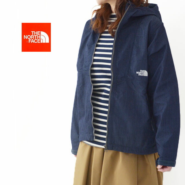 THE NORTH FACE [ザ ノースフェイス正規代理店] W Nylon Denim Compact