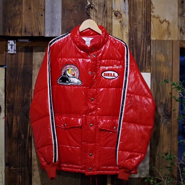 1970s BELL APPAREL Nylon Racing Jacket / Near Deadstock 1970s BELL APPAREL Nylon Racing Jacket / Near Deadstock