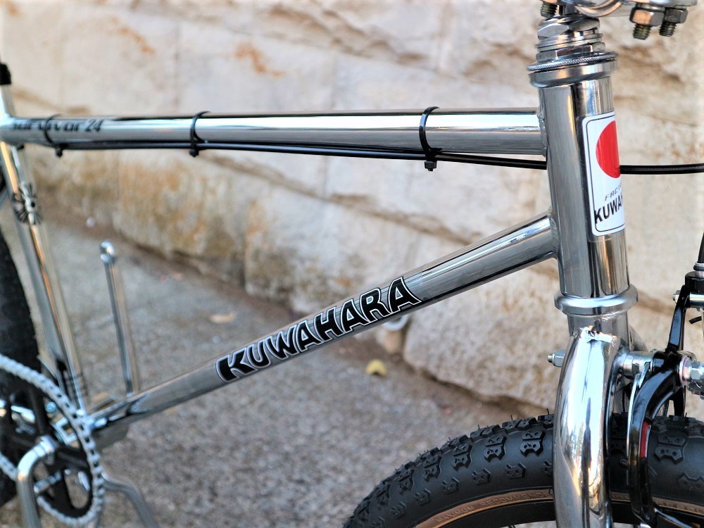 KUWAHARA SURVIVOR 24　FLAME bike限定　クロームメッキ 販売開始！！_e0188759_18282317.jpg