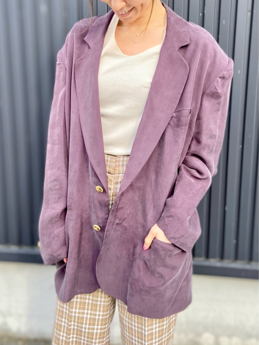TODAYFUL トゥデイフル TODAYFUL / Satin Over Jacket : dimanche NEWS 