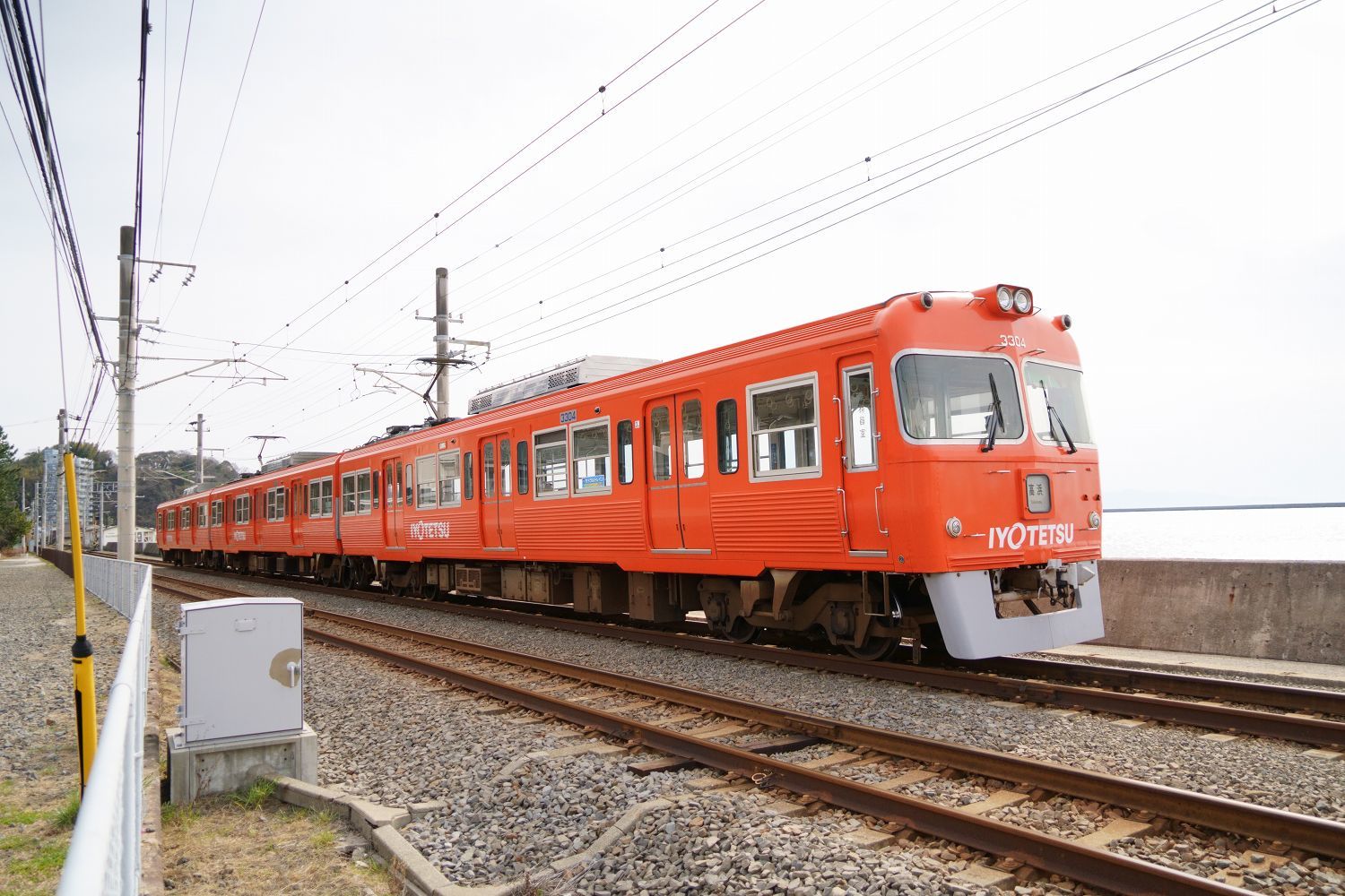 伊予鉄道 高浜線 3000系 梅津寺駅 南風 しまんと 剣山 ちょこっと 伊予鉄道 高浜線 3000系 梅津寺駅 南風 しまんと 剣山 ちょこっと