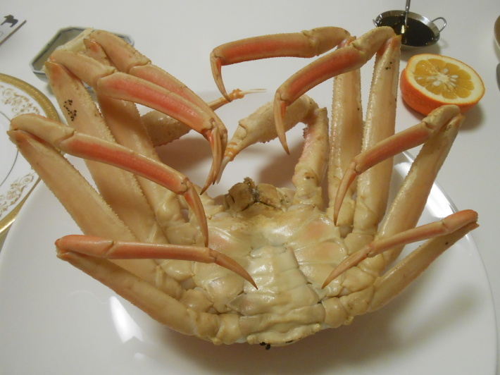 茹でたカニのさばき方 のび丸亭の 奥様ごはんですよ 日本ワインと日々の料理
