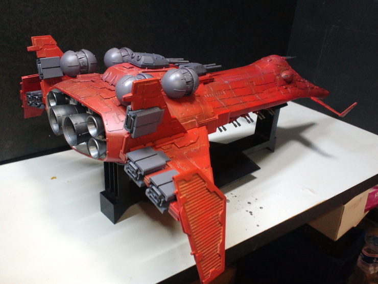 グワジン級戦艦 完成 : Hyper weapon models 模型とメカと