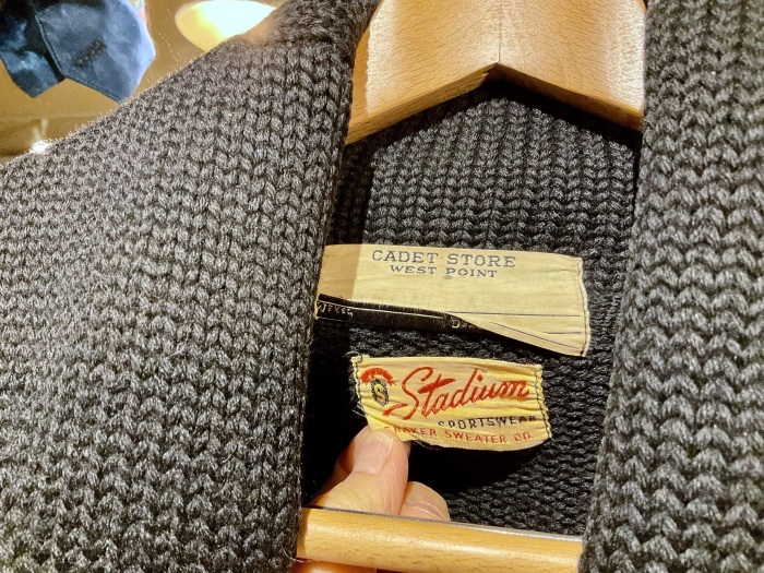 40's U.S.M.A. shawl collar cardigan : BUTTON UP clothing