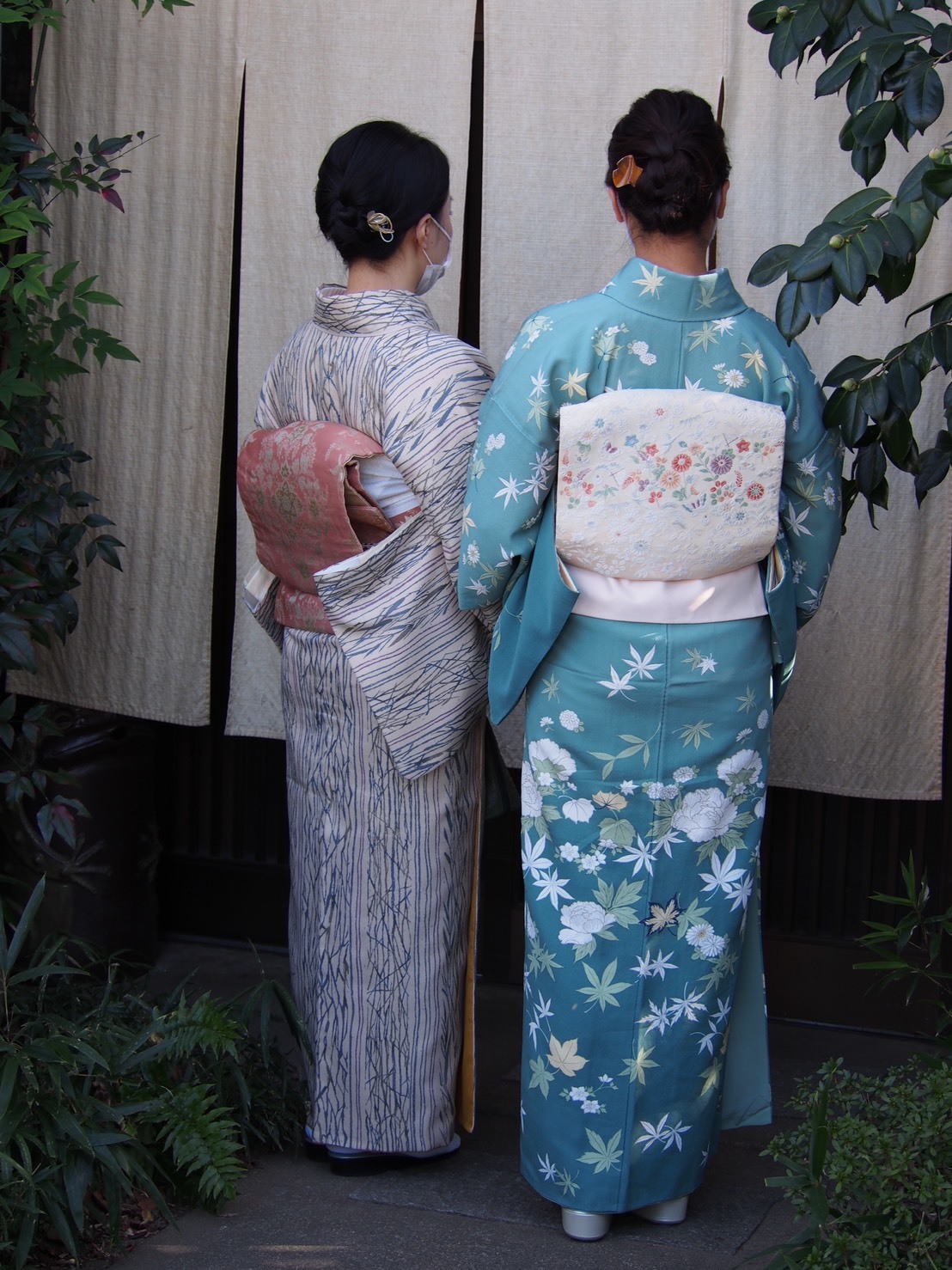 後ろ姿も素敵です 京都嵐山 着物レンタル 遊月 徒然日記