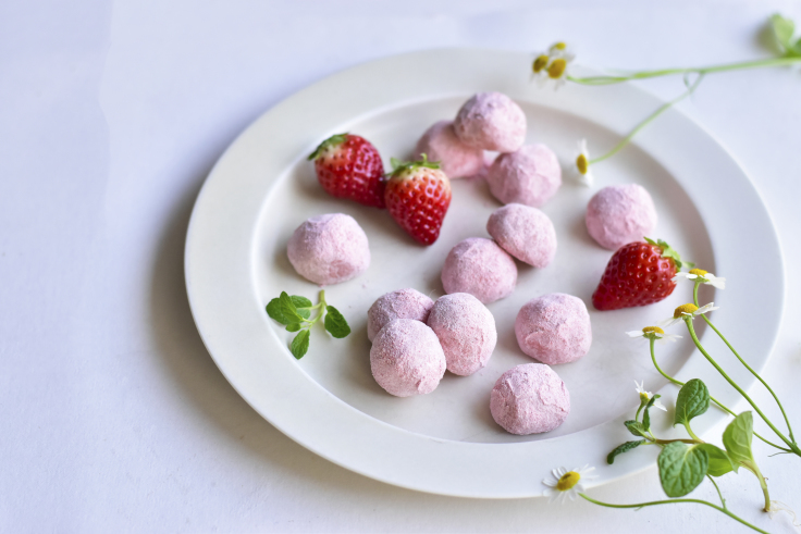 レシピ いちごのスノーボール Honey Cafe レシピ いちごのスノーボール Honey Cafe