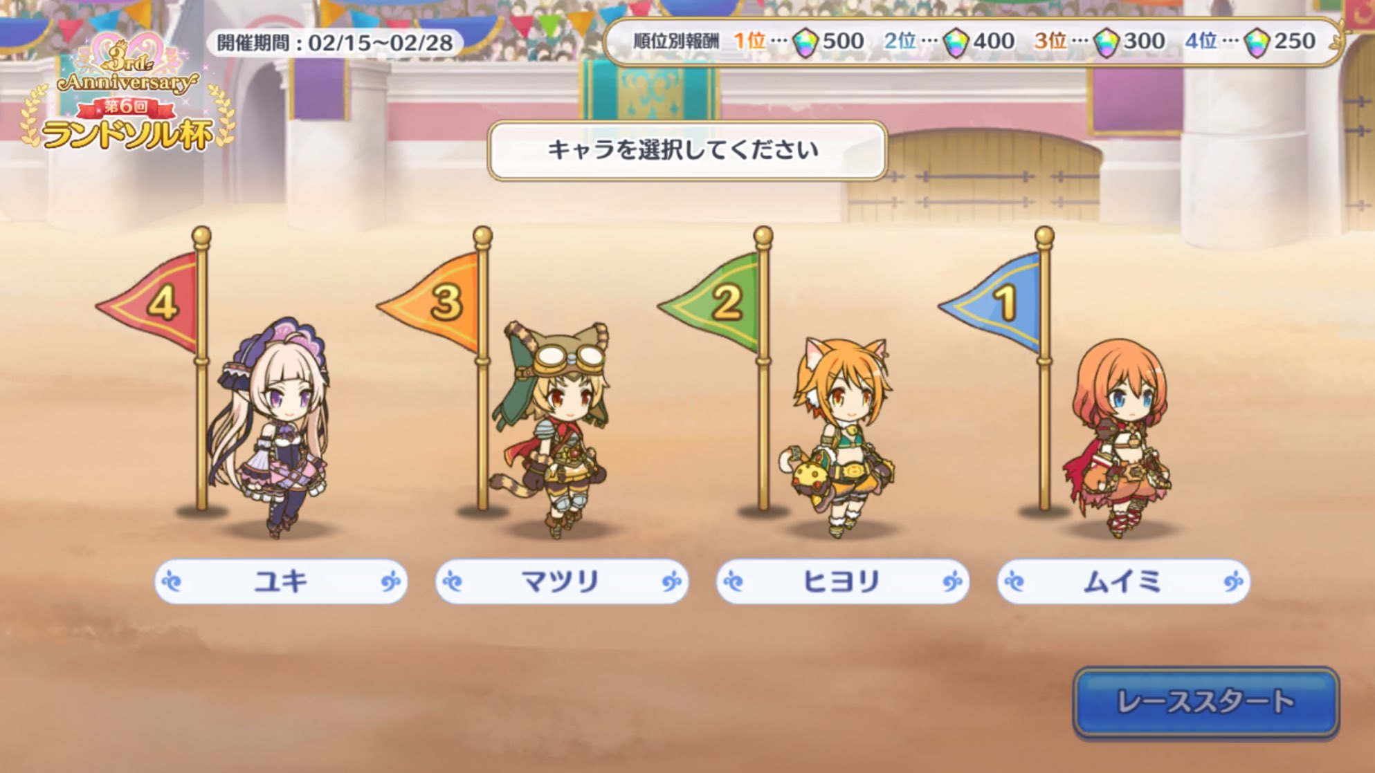 プリコネr 3周年記念の毎日無料10連ガチャとジュエルの貰えるランドソル杯に挑む Part2 ゲームに漫画 時々看護師 プリコネr 3周年記念の毎日無料10連ガチャとジュエルの貰えるランドソル杯に挑む Part2 ゲームに漫画 時々看護師