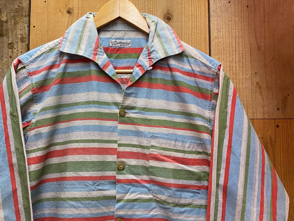 3月3日(水)マグネッツ大阪店春Vintage入荷日!! #7 VinShirt編!! Border,HBT,Plaid,Print!!_c0078587_00590529.jpg