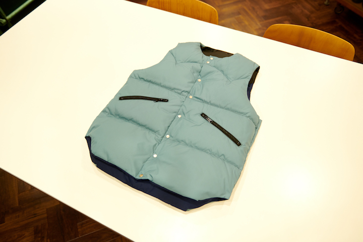 \"Rocky Mountain Featherbed × TheThreeRobbers PROCESS DOWN VEST MAN 2021\"ってこんなこと。_c0140560_15464537.jpg