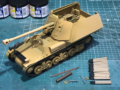 タミヤ 1/35 ドイツ対戦車自走砲マーダーI （完成） : サン