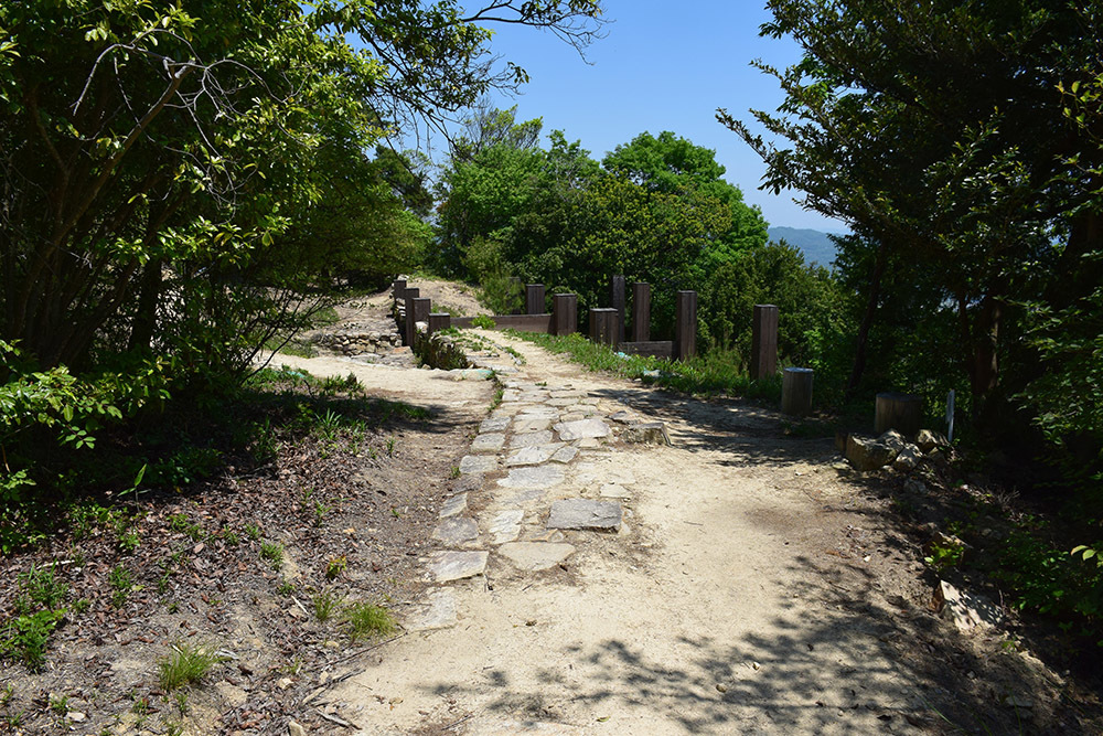 桃太郎伝説の地、鬼ノ城跡を歩く。 その4 <南門・第3水門>_e0158128_19063505.jpg