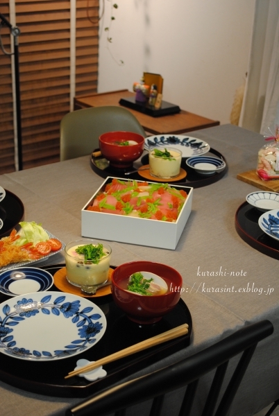 ひなまつりのおやつ、それとご飯も * 2021 _b0351624_00141104.jpg