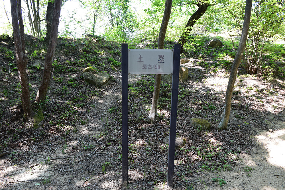 桃太郎伝説の地、鬼ノ城跡を歩く。 その7 <温羅旧跡~北門>_e0158128_17002741.jpg